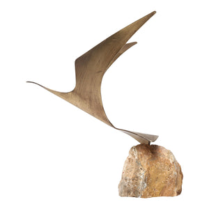 Curtis Jere Modern Brass Bird Mid-Century Sculpture (6720019562653)
