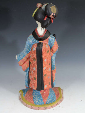 Japanese Meiji Period Clay Geisha Figure (6719636111517)