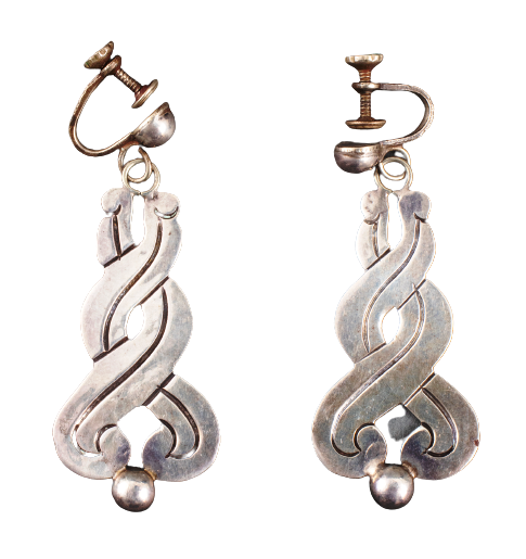 Sterling silver flower earrings, 'Fern Flowers' | Sterling silver flower  earrings, Sterling silver flowers, Silver flower earrings