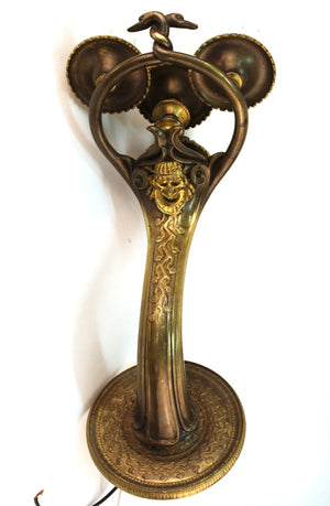 Edward F. Caldwell & Co. American Neoclassical Revival Gilt Bronze Sconces bottom (6719885082781)