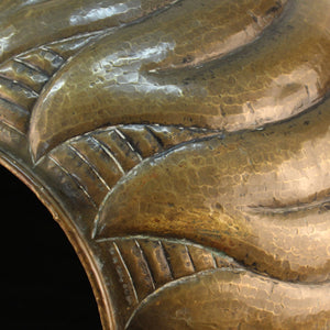 Egidio Casagrande Italian Modernist Monumental Brass Urn (6719756173469)