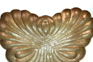Egidio Casagrande Italian Modernist Monumental Brass Vessel (6719874793629)