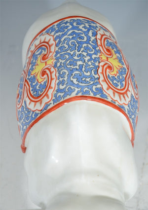 Japanese Meiji Period Sculptural Elephant in Porcelain (6719610290333)