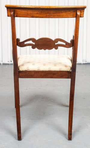 English Regency Style Brass Inlaid Armchair (6720043155613)