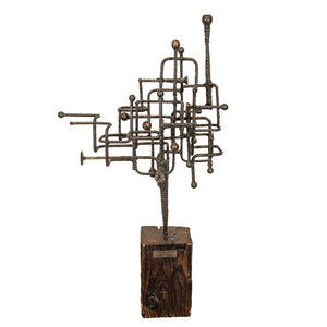 Stanyo Kaminsky Brutalist Abstract Sculpture (6719806439581)
