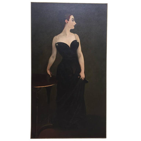 'Madame X' Portrait by Waddington, after John Singer Sargent