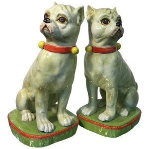 Italian Hand-Painted Ceramic French Bulldogs (6719817253021)