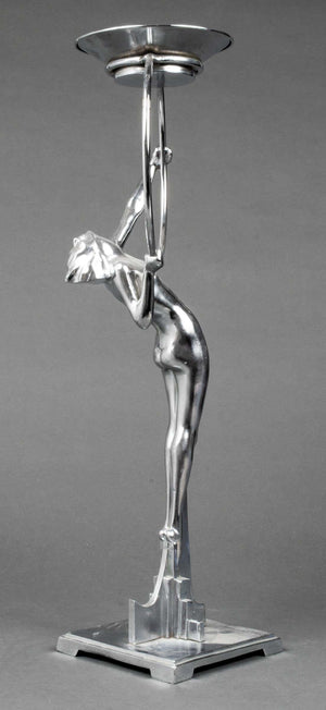 Frankart Art Deco Cast Metal Figural Card Holder Stand (6720068354205)