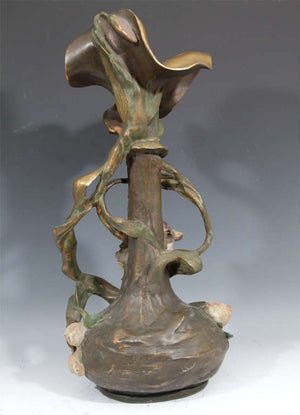 French Art Nouveau Vase by P. Rigual (6719843369117)