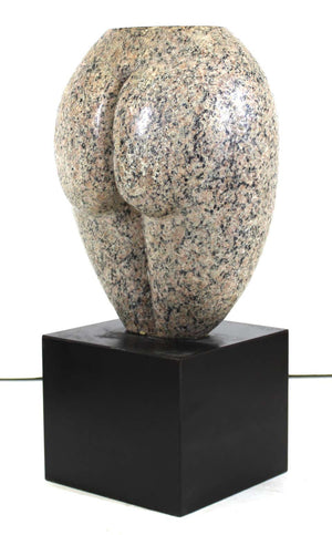 Gennarelli Mid-Century Modern 'Torso' Carved Granite Sculpture (6720015466653)