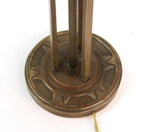 German Darmstadt Jugendstil Table Lamp Attributed to Peter Behrens (6719892455581)