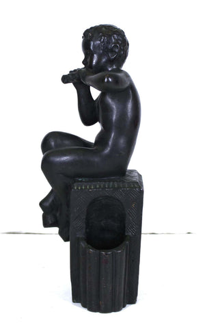 German 'Kleiner' Early Art Deco Bronze Sculpture Of Young Pan (6720011206813)