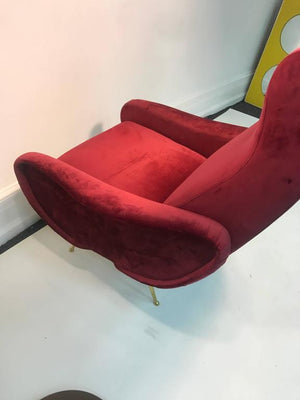 Mid-Century Modern Style Italian Lounge Chairs in the Manner of Marco Zanuso (6719807619229)