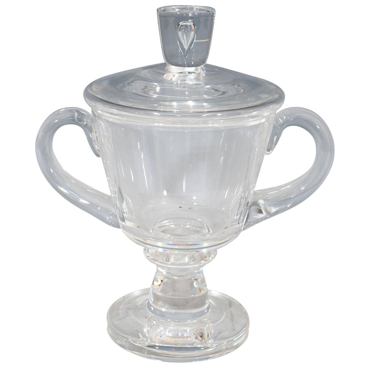 Steuben saving Crystal Covered Jar