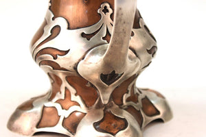 Gorham American Art Nouveau 'Athenia' Silver Vase base (6719927746717)