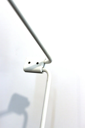 Hartmut Engel German Postmodern White Metal Floor Lamp pole (6719932104861)