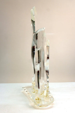 Hivo Van Teal Mid-Century Modern Abstract Lucite Sculpture (6719920865437)