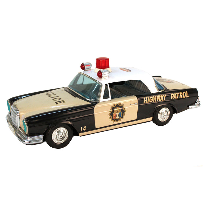 Ichiko 1970 Mercedes Highway Police Toy Car