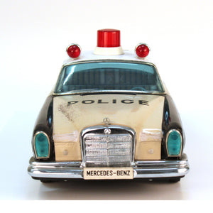 Ichiko 1970 Mercedes Highway Police Toy Car (6719736971421)