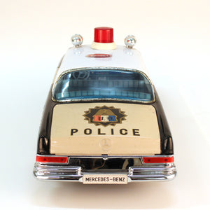 Ichiko 1970 Mercedes Highway Police Toy Car (6719736971421)