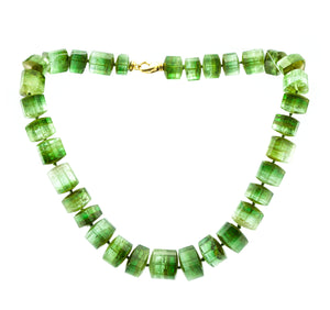 Green Tourmaline Necklace (6719786778781)