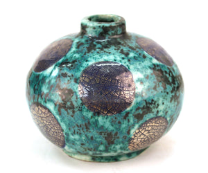 French Art Deco Glazed Ceramic Table Lamp And Vase (6719874891933)
