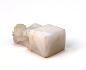 Chinese White Jade Seal with Foo Dog (6719999377565)