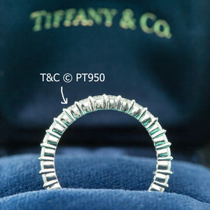 Tiffany & Co. Platinum Diamond Eternity Band (6719797559453)