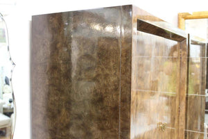 Mastercraft Mid-Century Modern Amboyna Burl Wood Dresser Cabinet (6720020611229)