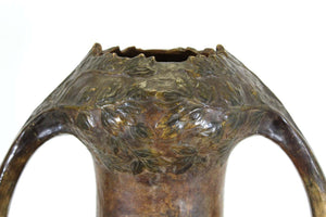 Lefont for Friedrich Goldscheider Viennese Art Nouveau Exhibition Vase (6720035389597)