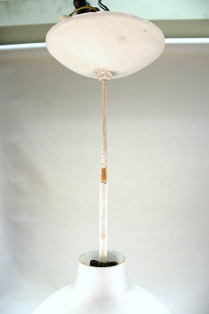 Frosted Glass Pendant Attributed to Attributed to Stilux  (6719816827037)