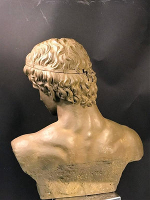 Italian Terracotta Bust of a Roman Youth (6719807881373)