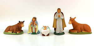 Hakata Wasaki Japanese Ceramic Nativity Scene Figurines (6720004685981)