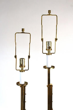 Ralph Lauren Table Lamps in Polished Brass, Pair (6719720784029)