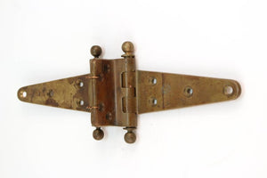 Industrial Style Vintage Brass Door Hinge (6719795265693)