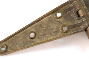 Industrial Style Vintage Brass Door Hinge (6719795265693)