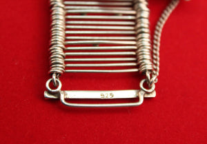 Modernist Sterling Silver Bracelet In Style Of Jill Platner (6719938723997)