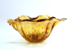 Italian Modern Murano Art Glass Conch Shell front (6719956582557)