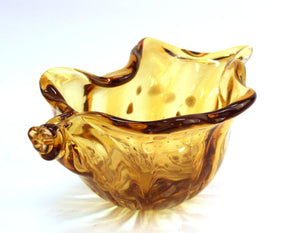 Italian Modern Murano Art Glass Conch Shell perspective (6719956582557)