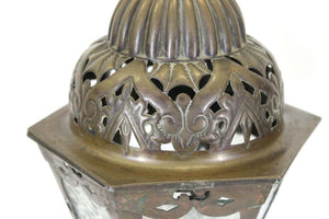 Italian Renaissance Revival Table Lamps In Brass Repousse & Cast Bronze (6720008159389)