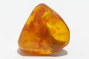 Amber Ring with Tone Metal Shank (6719997771933)