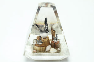 Modern Geese, Driftwood & Shells in Acrylic Sculpture (6719935905949)