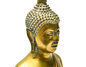Chinese Bronze Buddha Figure (6719986303133)