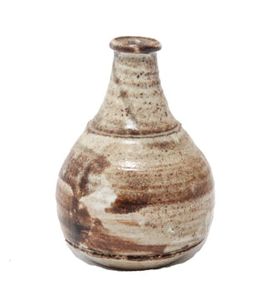 Karen Karnes Style Stoneware Art Pottery Vase (6719972114589)