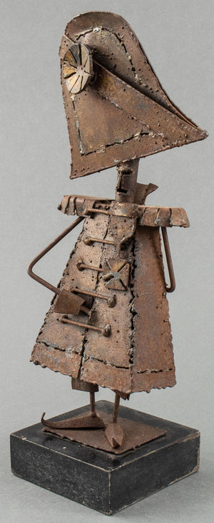 Jack Hanson Brutalist Metal Sculpture of Napoleon (6832342991005)