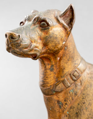 Paul-Édouard Delabrièrre Signed Bronze Dog (6929610440861)