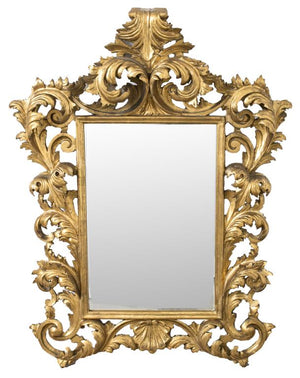 Continental Rococo Giltwood Mirror (7279268561053)