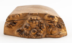 Burl Wood Box from the Estate of a Prominent Chinese Musician (7321717473437)