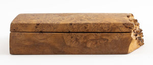 Burl Wood Box from the Estate of a Prominent Chinese Musician (7321717473437)