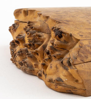 Burl Wood Box from the Estate of a Prominent Chinese Musician (7321717473437)